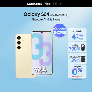 Combo: Điện Thoại Samsung Galaxy S24 8GB/256GB + Tai nghe Samsung Galaxy Buds FE + Samsung SmartTag2