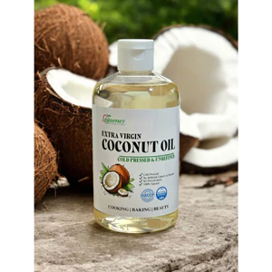 Dầu Dừa Nguyên Chất Ép Lạnh Légumes 500ml - Extra Virgin Coconut Oil Cold Pressed Unrefined HACCP