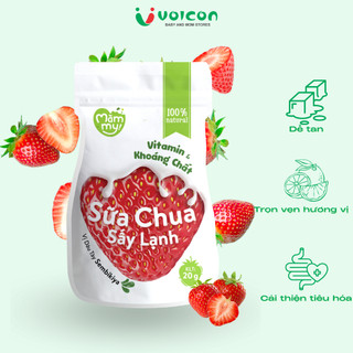 Sữa chua sấy lạnh Mămmy 5 vị ,chống hóc, bổ sung vitamin cho bé từ 6 tháng tuổi