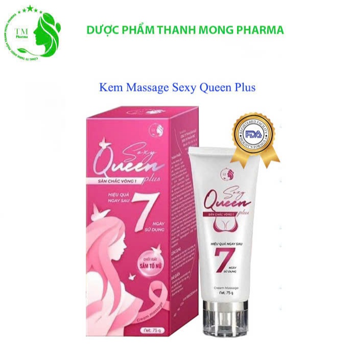 Ảnh Kem Masaage Tăng Size Vòng 1 Sexy Queen Plus Hỗ Trợ Tăng Size Vòng 1 , Dưỡng Da Săn Chắc V1 1