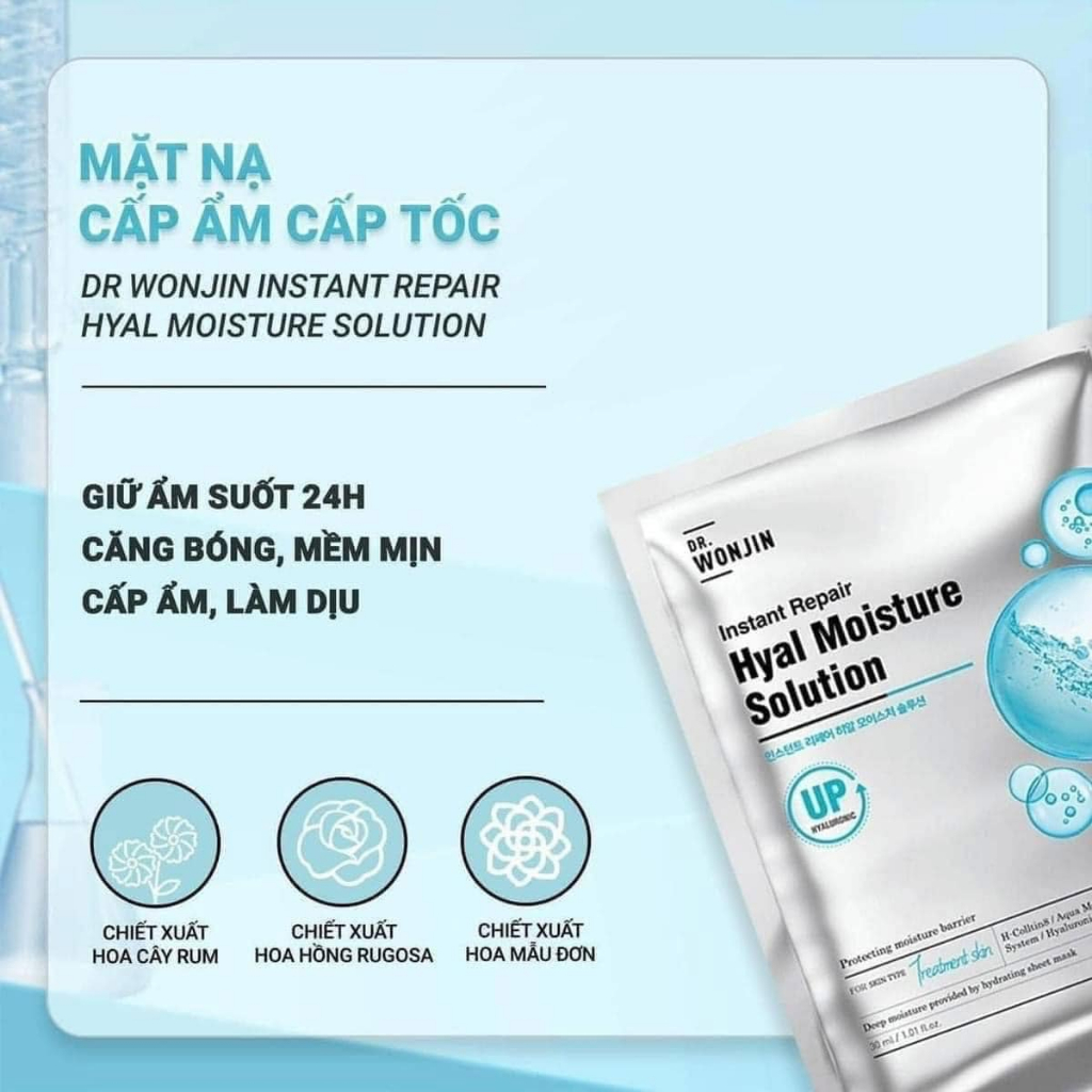 LẺ 1 MIẾNG] Mặt nạ dưỡng da Wonjin Hàn Quốc | Shopee Việt Nam