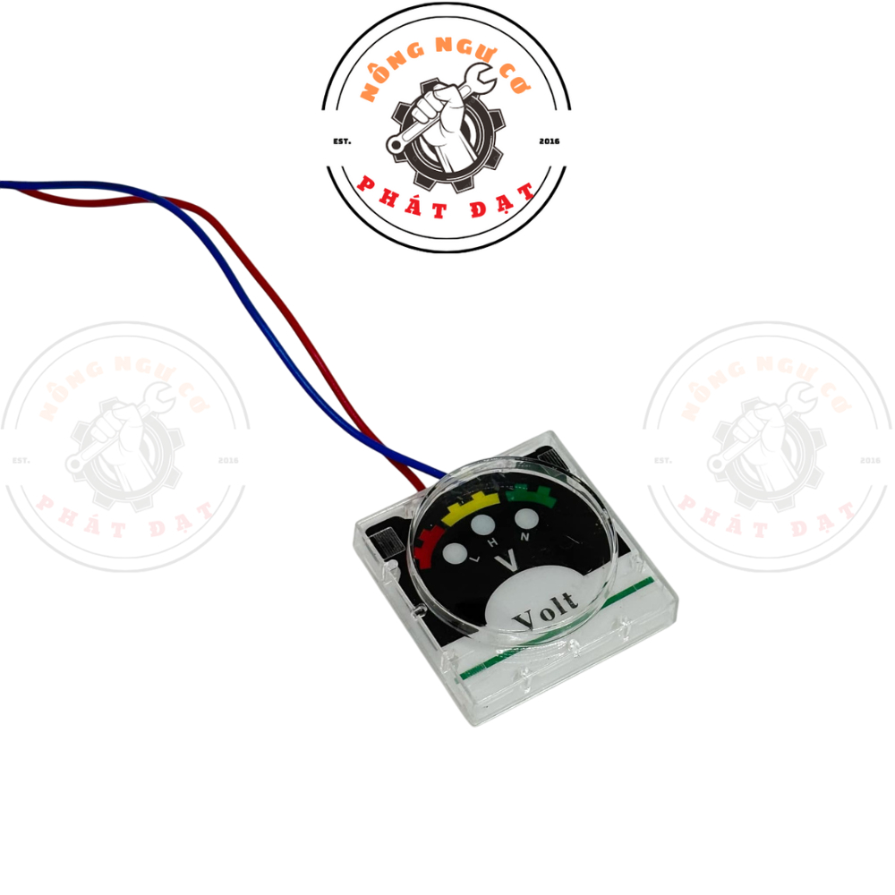 Đồng hồ báo điện 12V cho bình xịt điện | Hiển thị mức pin chính xác – dễ lắp – hàng loại 1 bền đẹp