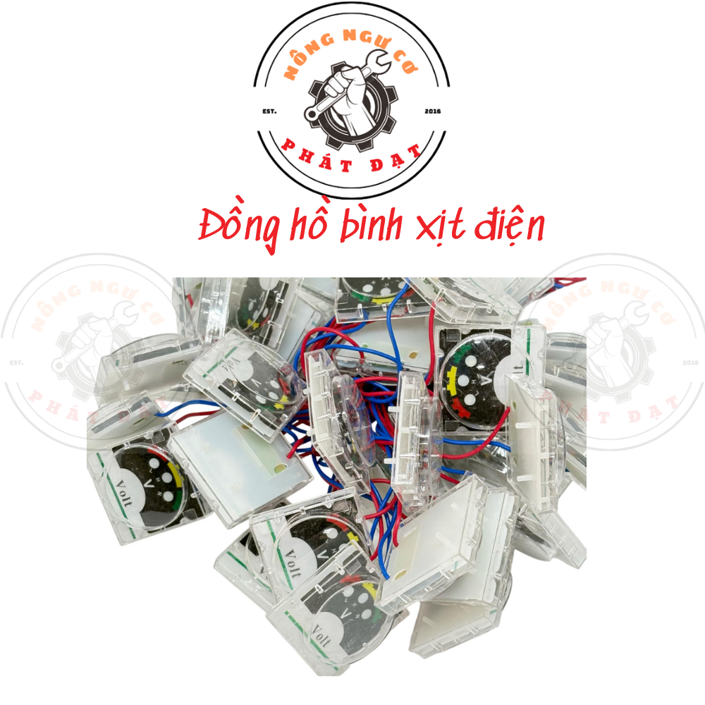 Đồng hồ báo điện 12V cho bình xịt điện | Hiển thị mức pin chính xác – dễ lắp – hàng loại 1 bền đẹp