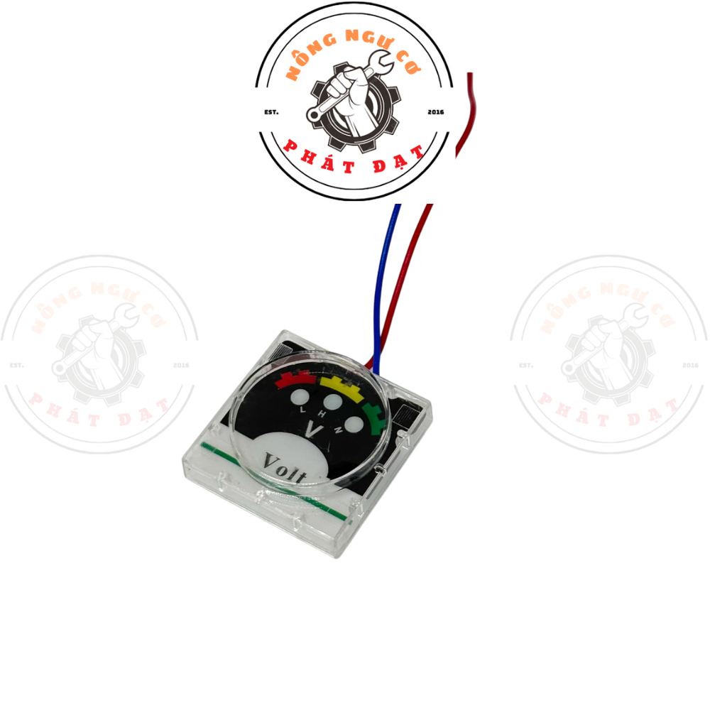Đồng hồ báo điện 12V cho bình xịt điện | Hiển thị mức pin chính xác – dễ lắp – hàng loại 1 bền đẹp