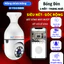 CAMERA WIFI YOOSEE Trong Nhà Chui Bóng Đèn 1Mắt - 2 Mắt 12MPX Xoay 360 Độ, Đàm Thoại 2 Chiều, Xoay 360- Ban Đêm Có Màu