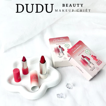 Set Son Thỏi Lì 3CE Cashmere Hug Lipstick Mới nhất