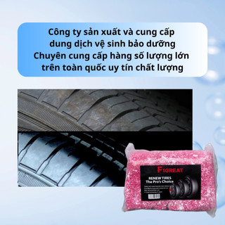 Dưỡng lốp ô tô - Bóng lốp ô tô xe máy dạng bột - Bột pha dung dịch dưỡng lốp F1 chính hãng 2,6kg