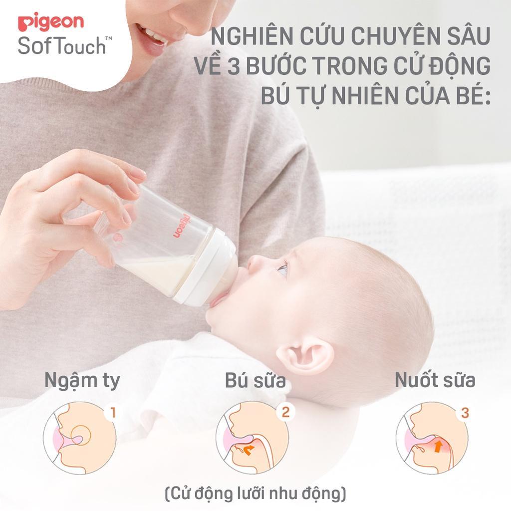 Ảnh Núm Ty Softouch Pigeon Siêu Mềm (2 cái/vỉ) 3