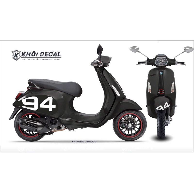 Tem Vespa số 94,95,60,79