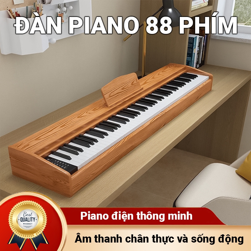 Đàn Piano Gỗ, Đàn Organ Điện Tử ElectronicKeyboard Đàn 88 Phím Kèm Chân ...