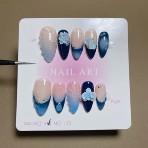 371. nailbox hè xanh hoa hồ điệp