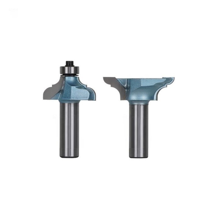 BỘ 2 MŨI SOI GỖ - MŨI PHAY GỖ LÀM MỘNG CỬA MS40189 [Thomoc5.0]