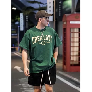 BỘ THỂ THAO CREWLOVE CAO CẤP, BỘ COTTON PHONG CÁCH HÀN QUỐC