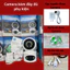 Camera Yoosee 2 MẮT KÉP Trong nhà 8.0MPX FHD rõ nétxoay 360 độ,xem đêm có màu, có đàm thoại 2 chiều