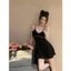 Váy Ngủ Lụa Phối Ren Cao Cấp Sooya – Đồ Ngủ Sexy, Gợi Cảm, Có Đệm Ngực Full Size, Quyến Rũ N036