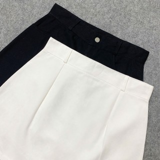 Chân váy chữ A Bigsize nữ chất vải Kaki dày dặn có lót quần khóa kéo có túi dáng ôm lưng cao tôn vòng eo CV11