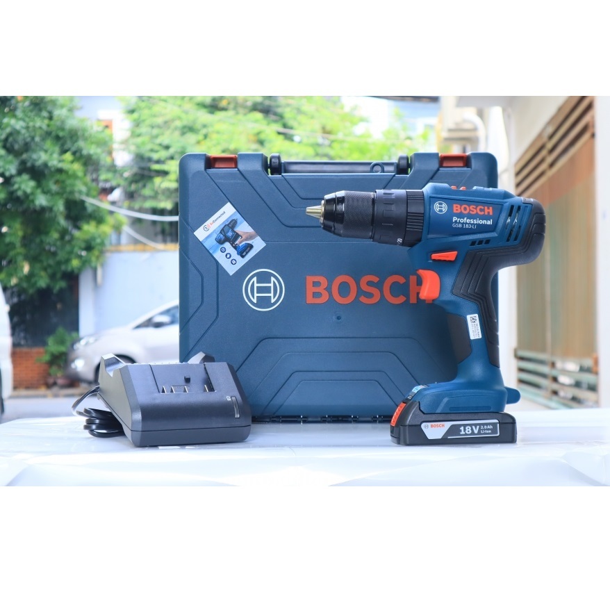 Máy Khoan Động Lực Dùng Pin 18V Bosch GSB 183 LI
