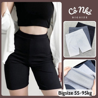 Quần Legging Ngố Bigsize Nữ Ôm Sát Vải Thun Ruby Hàn Dày Dặn Co Giãn Thấm Hút Mồ Hôi Q532
