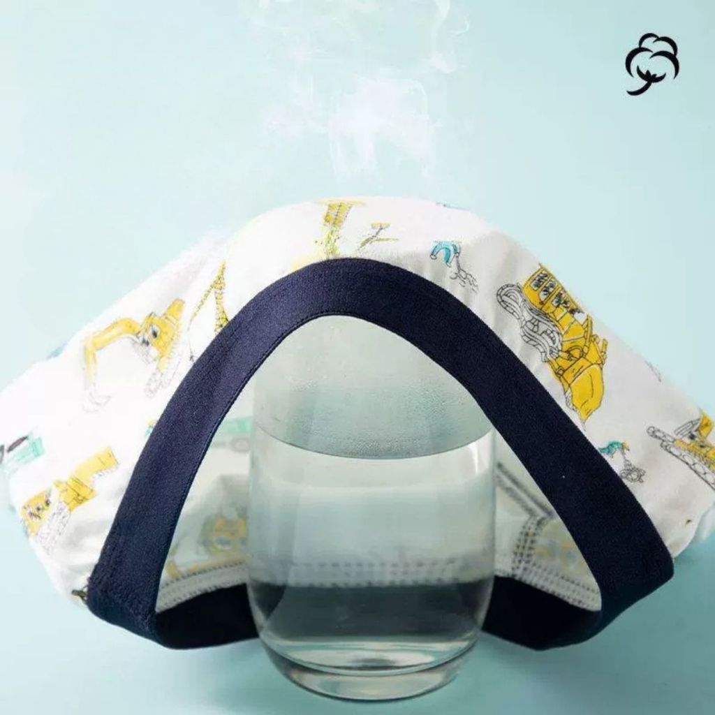 COMBO 4 Quần sịp đùi bé trai kiểu dáng ngộ nghĩnh đáng yêu cotton thấm hút thoáng khí LANIXA L1035