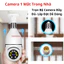 CAMERA YOOSEE WIFI Chui Bóng Đèn Xoay 360 độ, Đàm Thoại 2 Chiều QUAN SÁT RÕ NGÀY VÀ ĐÊM, KÈM THẺ NHỚ, BẢO HÀNH 1 NĂM