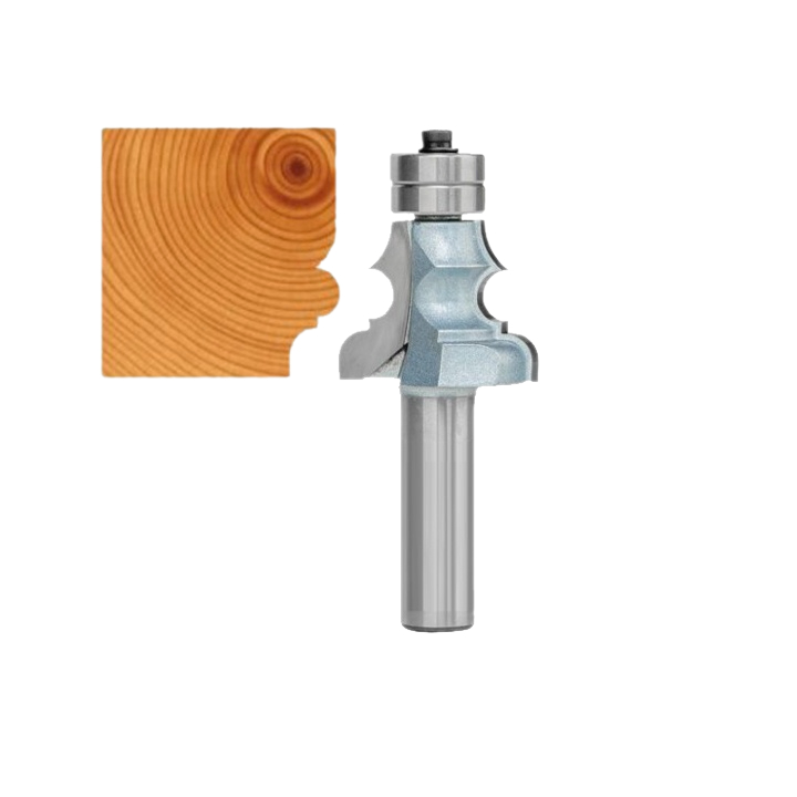 MŨI SOI GỖ - MŨI PHAY GỖ PHÀO CHỈ CÁNH TỦ CAO CẤP 1/2*32mm [Thomoc5.0]