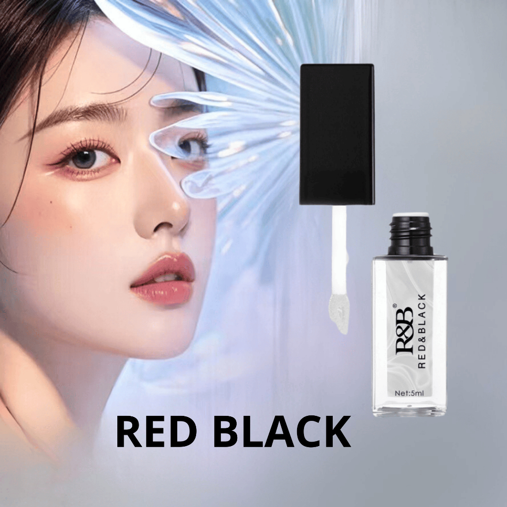 Son bóng Red&Black dưỡng ẩm và căng bóng môi bền màu lâu trôi dùng cho makeup chuyên nghiệp