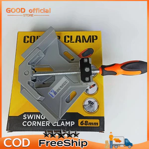 Ê tô kẹp góc vuông rộng tối đa 7cm CORNER CLAMP - Cảo ke góc 90 độ cỡ lớn dùng cho gỗ , sắt hộp , kính