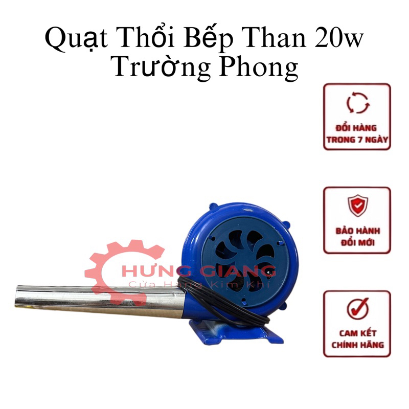 Quạt Thổi Bếp Than, Bếp Lò 20W motor Đồng Quạt Thổi Mạnh