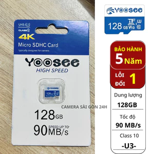Thẻ Nhớ Yoosee 128GB /64GB /32GB Tốc Độ Cao, Class 10, Chuyên Dụng Camera, Loa Đài, Điện Thoại - Thẻ Nhớ Camera Yoosee