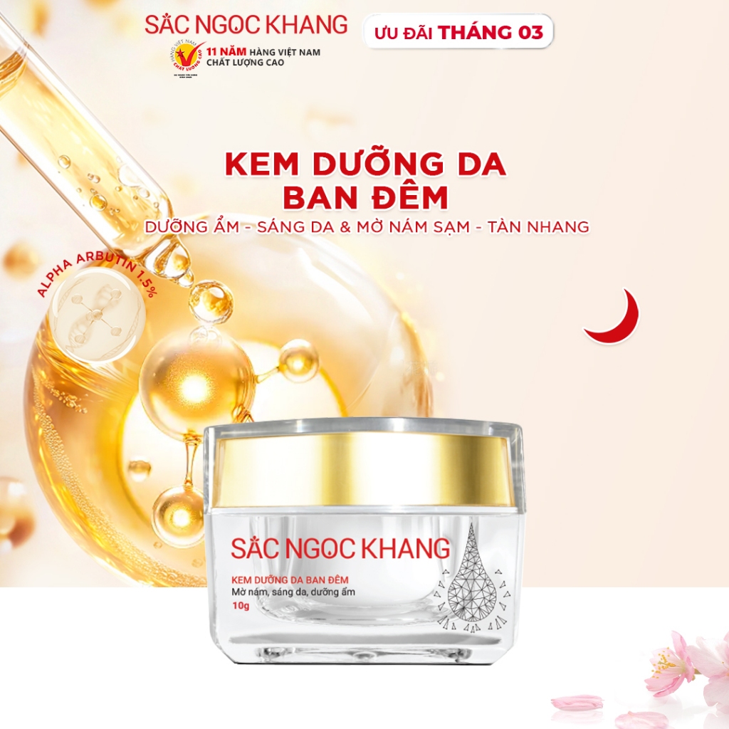 Kem Dưỡng Da Ban Đêm Sắc Ngọc Khang