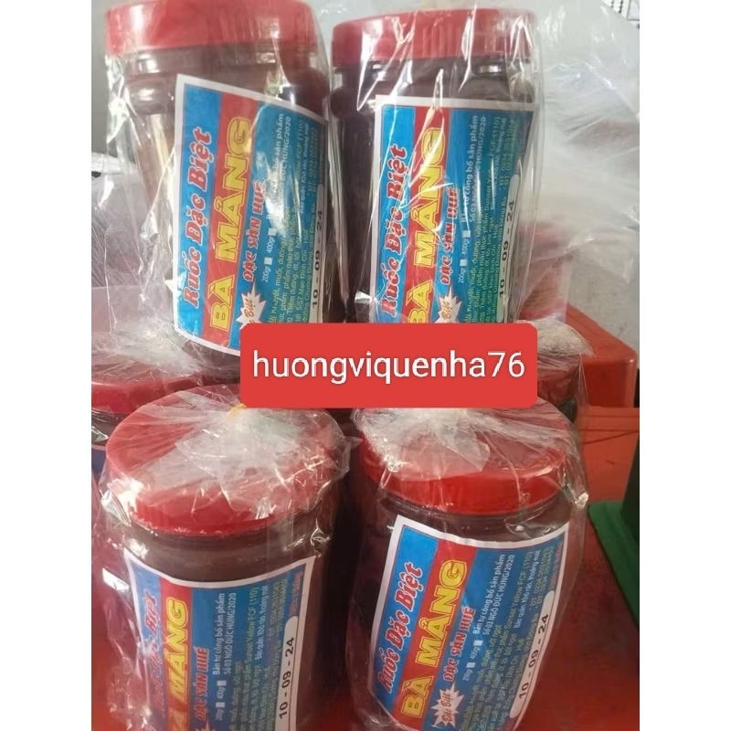 Mắm Ruốc (400gr) Bà Mảng Dùng Chấm Xoài Nhức Nách, Khô Quẹt