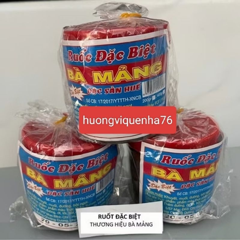 Mắm Ruốc (400gr) Bà Mảng Dùng Chấm Xoài Nhức Nách, Khô Quẹt