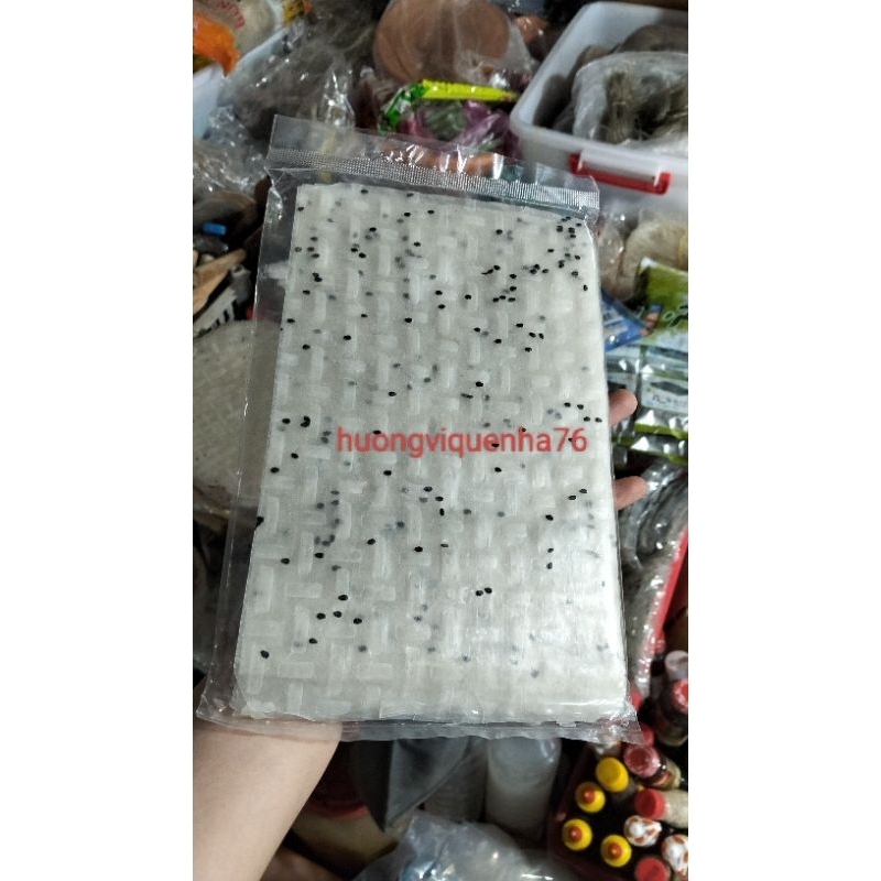 Bánh Tráng Mè Đen 200g Dùng Cuốn Chả Giò, Gói Thịt Cuốn