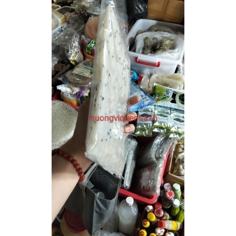 Bánh Tráng Mè Đen 200g Dùng Cuốn Chả Giò, Gói Thịt Cuốn