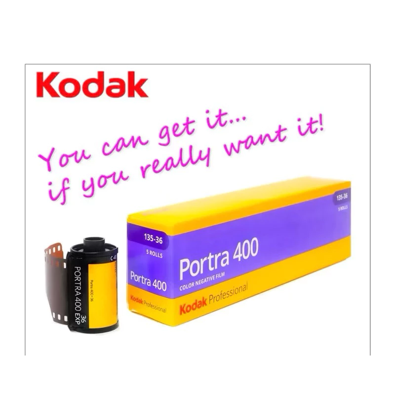 Phim Kodak Portra 400 36 tấm ISO 400 date 03/2028