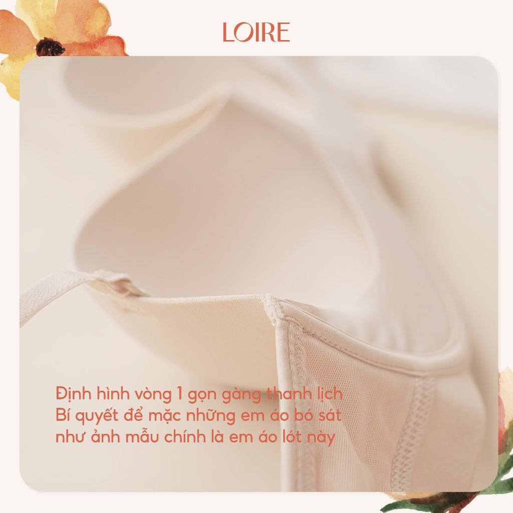 Áo Lót Cup Ngang Đệm Vừa Gom Và Nâng Ngực Loirechic BRNC184
