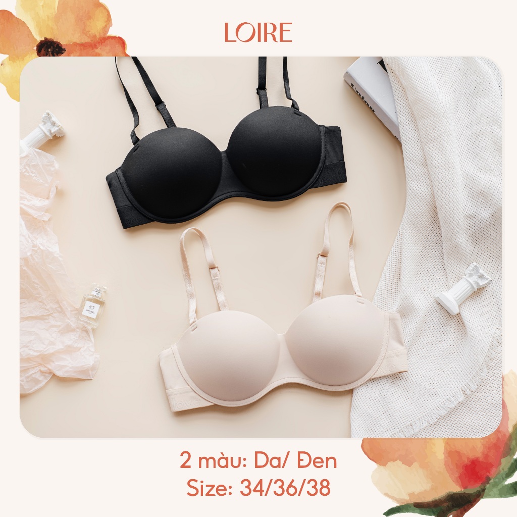 Áo Lót Cup Ngang Đệm Vừa Gom Và Nâng Ngực Loirechic BRNC184