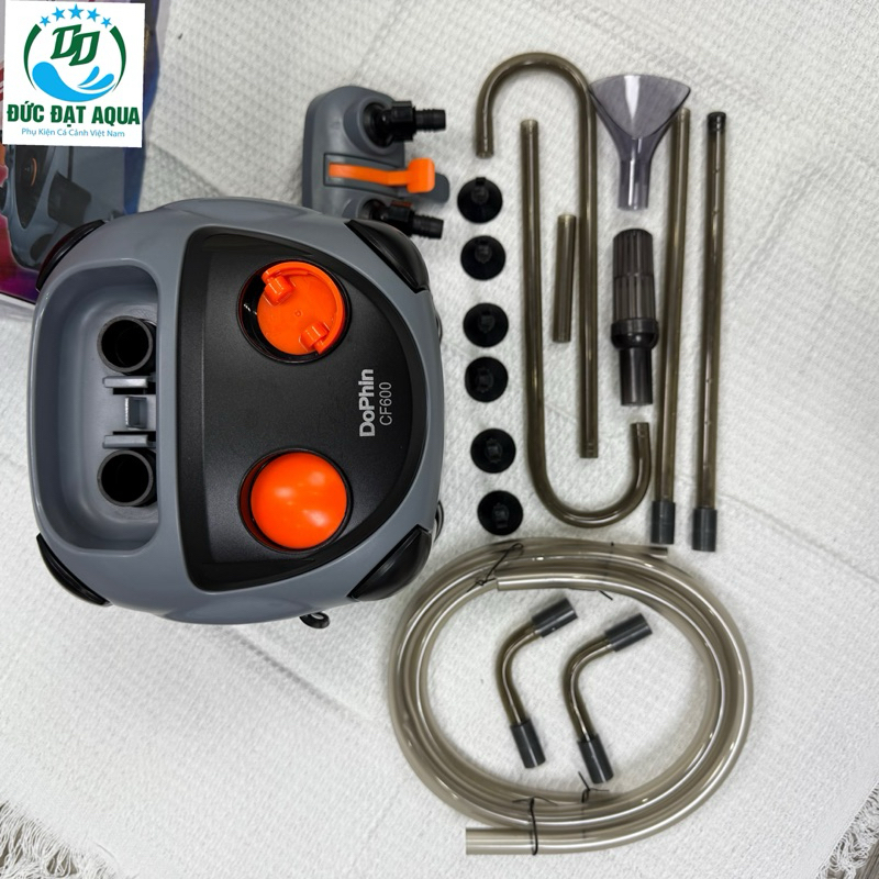 Lọc thùng Dophin CF 700, CF 800, CF 1200, CF1400 bảo hành 1 năm phụ kiện cá cảnh việt nam 2