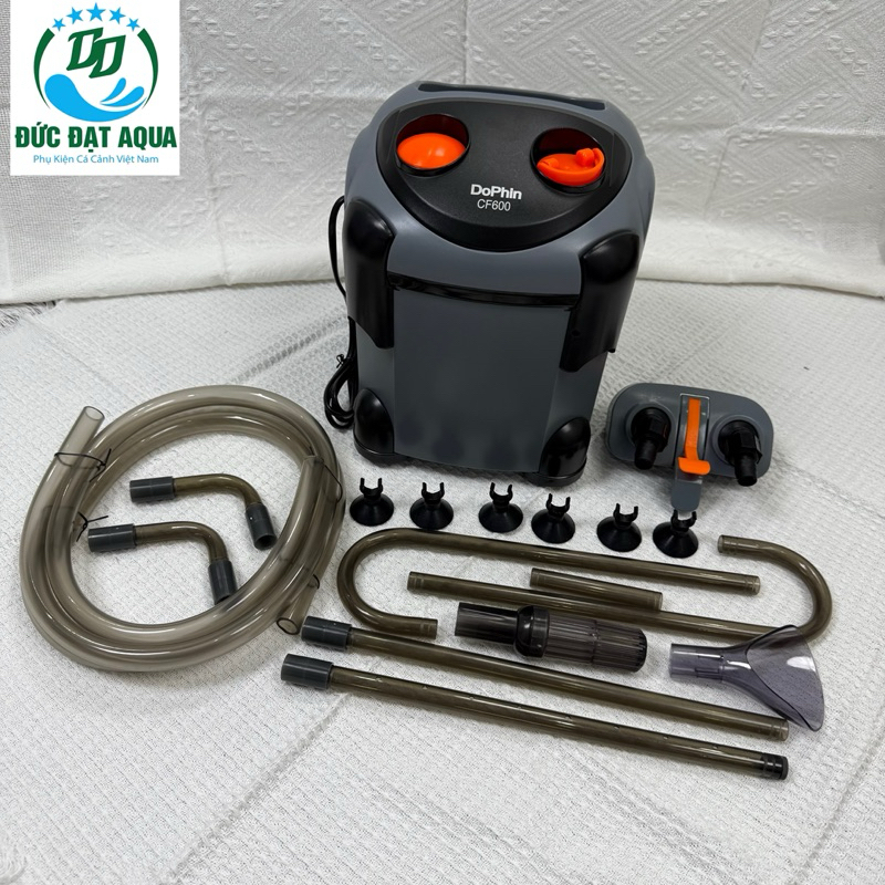 Lọc thùng Dophin CF 700, CF 800, CF 1200, CF1400 bảo hành 1 năm phụ kiện cá cảnh việt nam 3