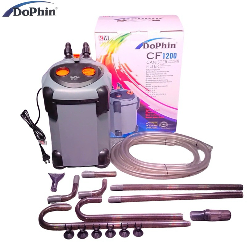 Lọc thùng Dophin CF 700, CF 800, CF 1200, CF1400 bảo hành 1 năm phụ kiện cá cảnh việt nam 8