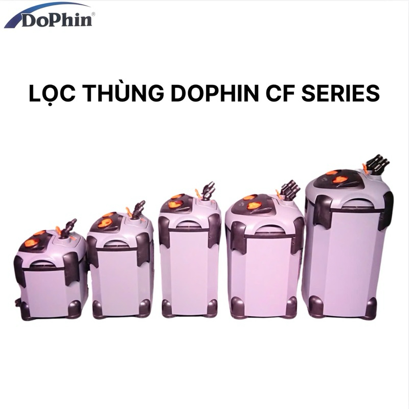 Lọc thùng Dophin CF 700, CF 800, CF 1200, CF1400 bảo hành 1 năm phụ kiện cá cảnh việt nam 9