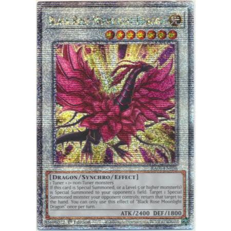 Black Rose Moonlight Dragon - Secret Rare Karte Für Sammler - RA03-EN038, 1. Auflage