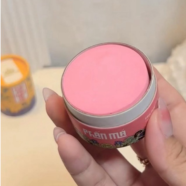 Ảnh Combo Phấn Nụ Trắng Má Hồng Phấn Nụ Hoàng Cung 20g 3