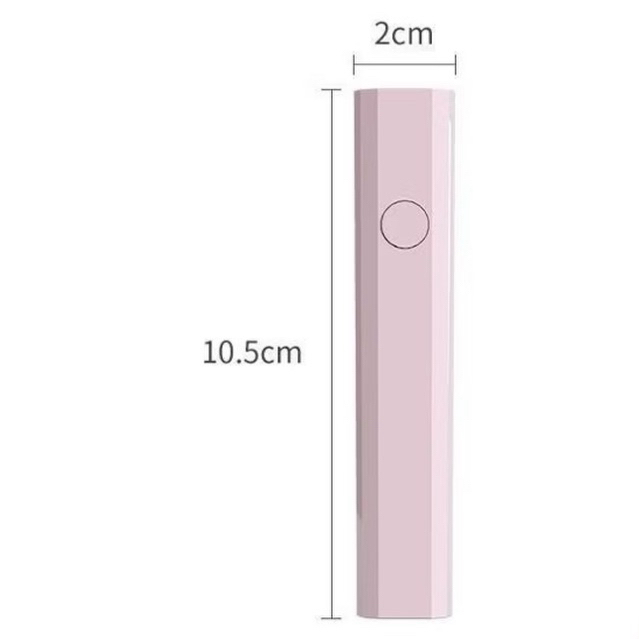 [Ưu đãi sản phẩm mới] Đèn hơ móng mini 1 ngón tích điện, Máy hơ gel nail 1 bóng