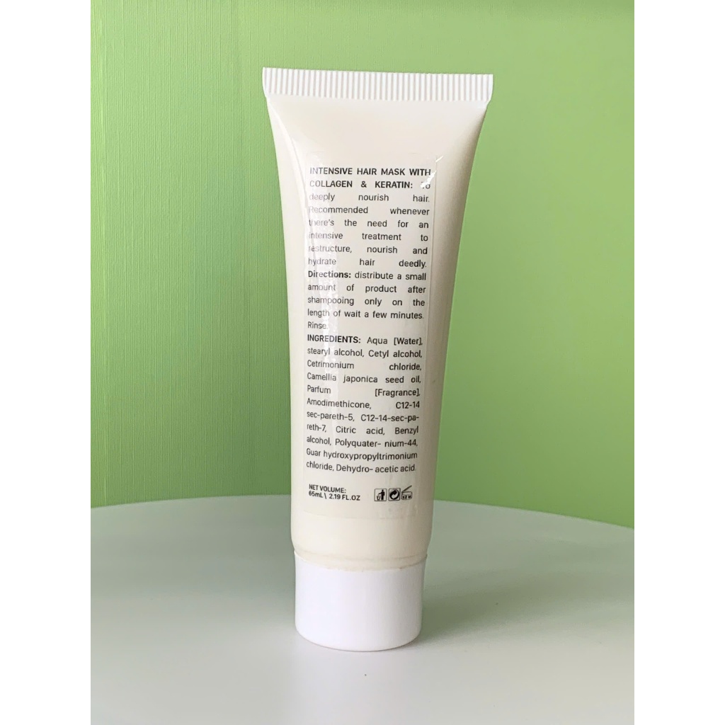 Ảnh Tuýp kem phục hồi tóc siêu mượt Labene 60ml, với tinh chất Collagen & Keratin giúp tóc óng ả, mềm mại 3