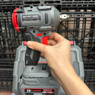 Máy siết bulong KAMPRO Bộ 2 Pin 10cell khủng chân pin phổ thông Động Cơ Không Chổi Than