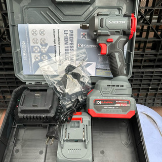 Máy siết bulong KAMPRO Bộ 2 Pin 10cell khủng chân pin phổ thông Động Cơ Không Chổi Than