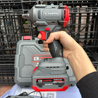 Máy siết bulong KAMPRO Bộ 2 Pin 10cell khủng chân pin phổ thông Động Cơ Không Chổi Than