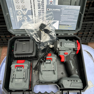 Máy siết bulong KAMPRO Bộ 2 Pin 10cell khủng chân pin phổ thông Động Cơ Không Chổi Than