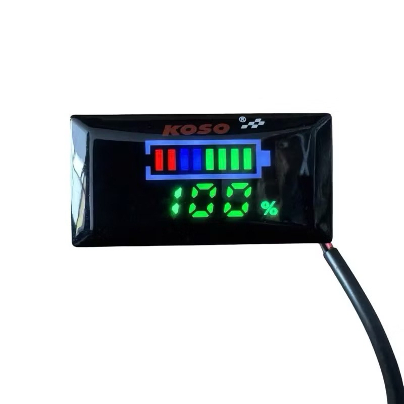 đồng hồ báo volt koso v1 và v2 dùng điện 5-150v chống nước